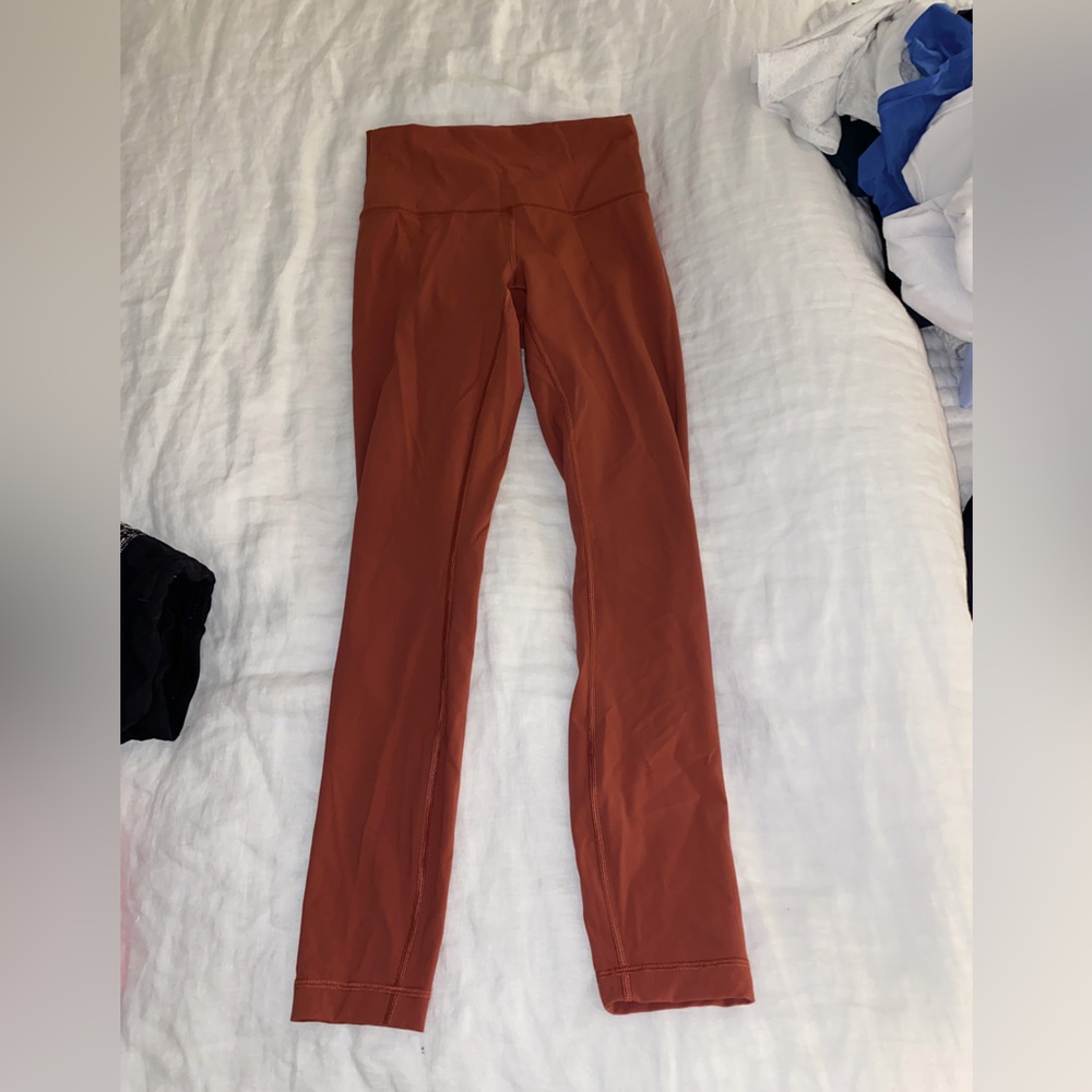 Lululemon Orange Leggings